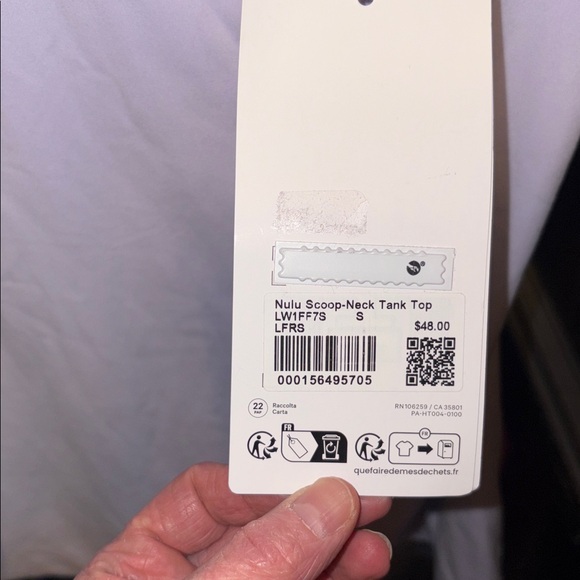 Lululemon Wundermost Scoop-Neck Tank Top - Light Lavender - Picture 2 of 4